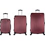 DUKAP Intely 3-Piece Hardside Spinner Luggage Set, TSA Checkpoint Friendly, Wine (DKINTSML-WIN)~#|#~sp113583435_sc7