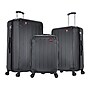 DUKAP Intely 3-Piece Hardside Spinner Luggage Set, TSA Checkpoint Friendly, Black (DKINTSML-BLK)~#|#~sp113583442_sc7