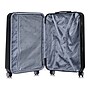 DUKAP Crypto 3-Piece Hardside Spinner Luggage Set, TSA Checkpoint Friendly, Black (DKCRYSML-BLK)~#|#~sp113583928_sc7