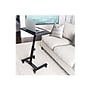 Seville Classics airLIFT 24"W Manual Rectangular Height Adjustable Mobile Sitting Desk, Black (OFF65994B)~#|#~sp113584010_sc7