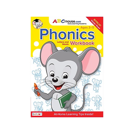 ABCmouse Phonics Letters and Words, Workbook Staples