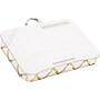 LapGear Designer 17.75" x 13.7" Lap Desk, Gold Quatrefoil (45416)~#|#~sp113784066_sc7