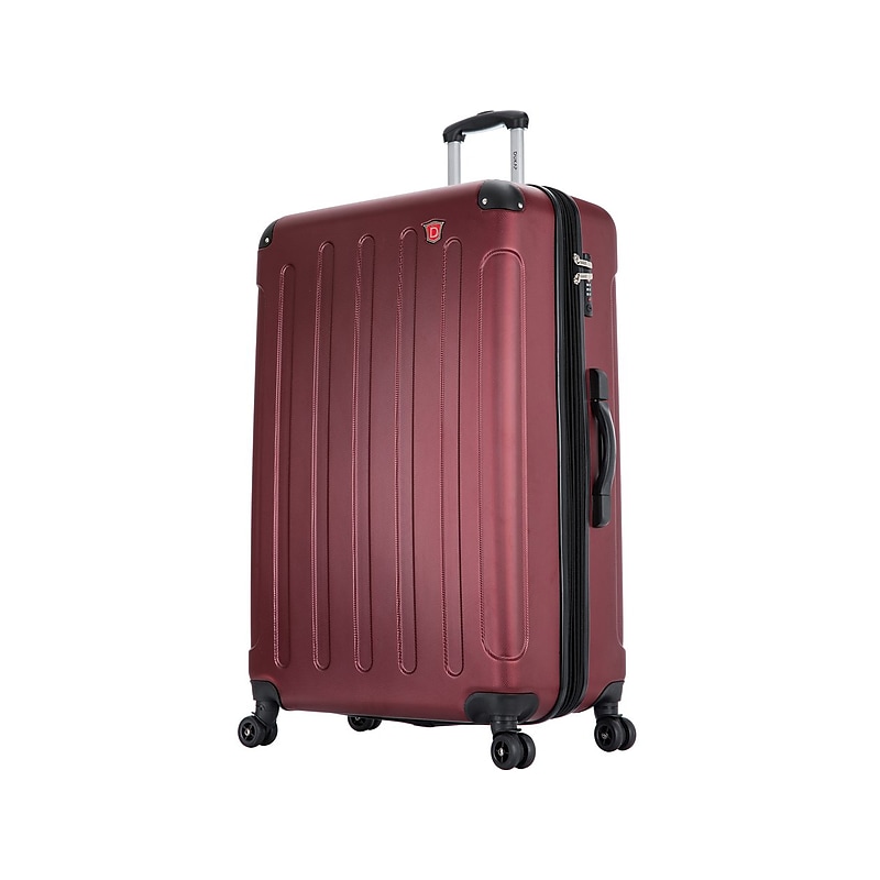 DUKAP Intely 32" Hardside Suitcase, 4-Wheeled Spinner, TSA Checkpoint Friendly, Wine (DKINT00L-WIN) image 1