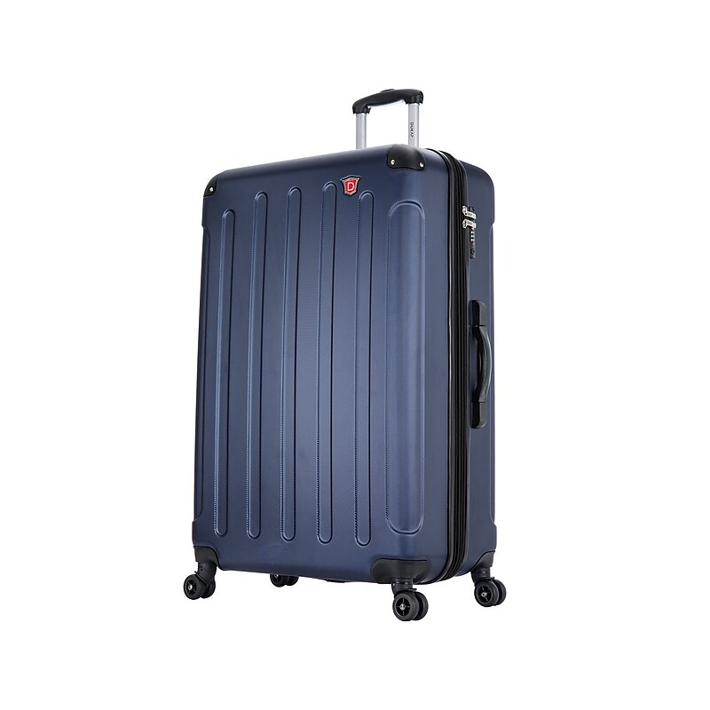 DUKAP Intely 32" Hardside Suitcase, 4-Wheeled Spinner, TSA Checkpoint Friendly, Blue (DKINT00L-BLU) image 1
