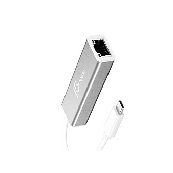 j5create USB-C Gigabit Ethernet Adapter, Multicolored (JCE133G)