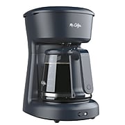 Mr. Coffee 12-Cup Automatic Coffee Maker, Black/Chrome (2129432)