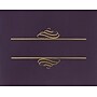 Great Papers Certificate Holders, 9.375" x 12", Plum, 5/Pack (903106)~#|#~sp114005086_sc7