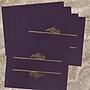 Great Papers Certificate Holders, 9.375" x 12", Plum, 5/Pack (903106)~#|#~sp114005087_sc7