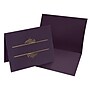 Great Papers Certificate Holders, 9.375" x 12", Plum, 5/Pack (903106)~#|#~sp114005088_sc7