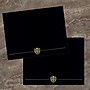 Great Papers Classic Crest Certificate Holders, 8.5" x 11", Black, 5/Pack (903117S)~#|#~sp114005091_sc7