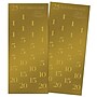 Great Papers! Number Foil seals, Gold, 50/Pack (2015114PK2)~#|#~sp114005141_sc7