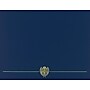 Great Papers Classic Crest Certificate Holders, 8.5" x 11", Navy, 5/Pack (903115)~#|#~sp114005185_sc7