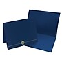 Great Papers Classic Crest Certificate Holders, 8.5" x 11", Navy, 5/Pack (903115)~#|#~sp114005187_sc7