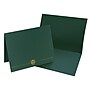 Great Papers Classic Crest Certificate Holders, 8.5" x 11", Hunter, 5/Pack (903118)~#|#~sp114005191_sc7