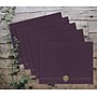 Great Papers Classic Crest Certificate Holders, 8.5" x 11", Plum, 5/Pack (903116)~#|#~sp114005194_sc7