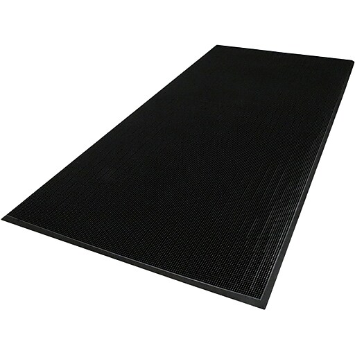 M+A Matting Flex Tip AntiFatigue Mat, 32" x 24", Black (87402432000