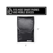 Absorbits Wet Phone Black Rescue Pouch for Most Smartphones (AP100BL)