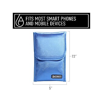 Absorbits Wet Phone Blue Rescue Pouch for Most Smartphones (AP100BU)