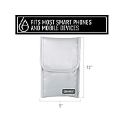 Absorbits Wet Phone Silver Rescue Pouch for Most Smartphones (AP100SL)