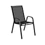 Flash Furniture Brazos Series Stacking Patio Chairs, Black, 5/Pack (5JJ303C)~#|#~sp114328369_sc7