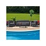 Flash Furniture Seneca Faux Rattan Sofa with All-Weather Cushions, Dark Gray/Light Gray (DADSF23DKGY)~#|#~sp114328419_sc7