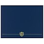 Great Papers Classic Crest Certificate Holders, 12" x 9.38", Navy, 25/Pack (903115PK5)~#|#~sp114331636_sc7