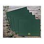 Great Papers Classic Crest Certificate Holders, 12" x 9.38", Hunter Green, 25/Pack (903118PK5)~#|#~sp114331643_sc7