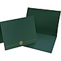Great Papers Classic Crest Certificate Holders, 12" x 9.38", Hunter Green, 25/Pack (903118PK5)~#|#~sp114331644_sc7