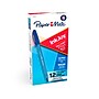 Paper Mate InkJoy 100 ST Ballpoint Pen, Medium Point, Blue Ink, Dozen (1951256)~#|#~sp114501904_sc7