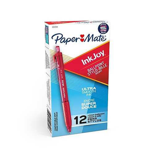 Paper Mate InkJoy Gel Pen 0.7 - Pack of 12 / Red