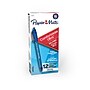 Paper Mate ComfortMate Ultra Retractable Ballpoint Pen, Fine Point, Blue Ink, Dozen (6360187)~#|#~sp114502040_sc7