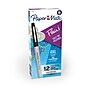Paper Mate Flair Felt Pen, Ultra Fine Point, Black Ink, Dozen (8330152)~#|#~sp114502062_sc7