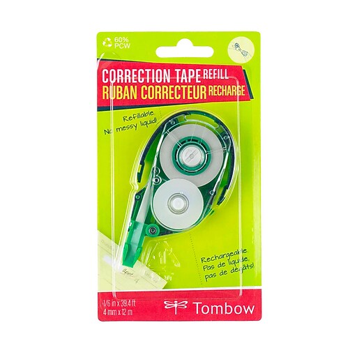Tombow MONO Correction Tape Refill, White (68666) | Staples