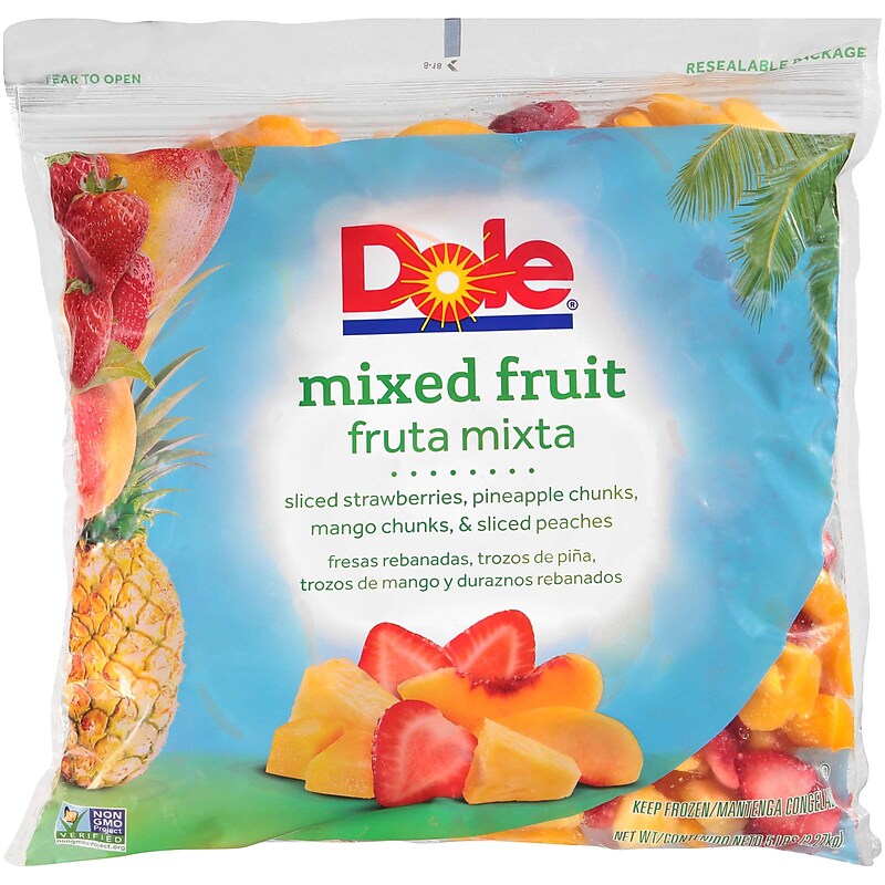 Dole Mixed Frozen Fruit Bag, 5lbs. (903-00157) image 1