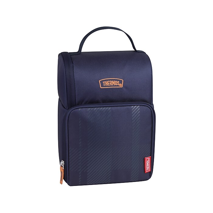 Thermos Dual-Compartment Lunch Kit, Charcoal/Blue (C42101004ST)