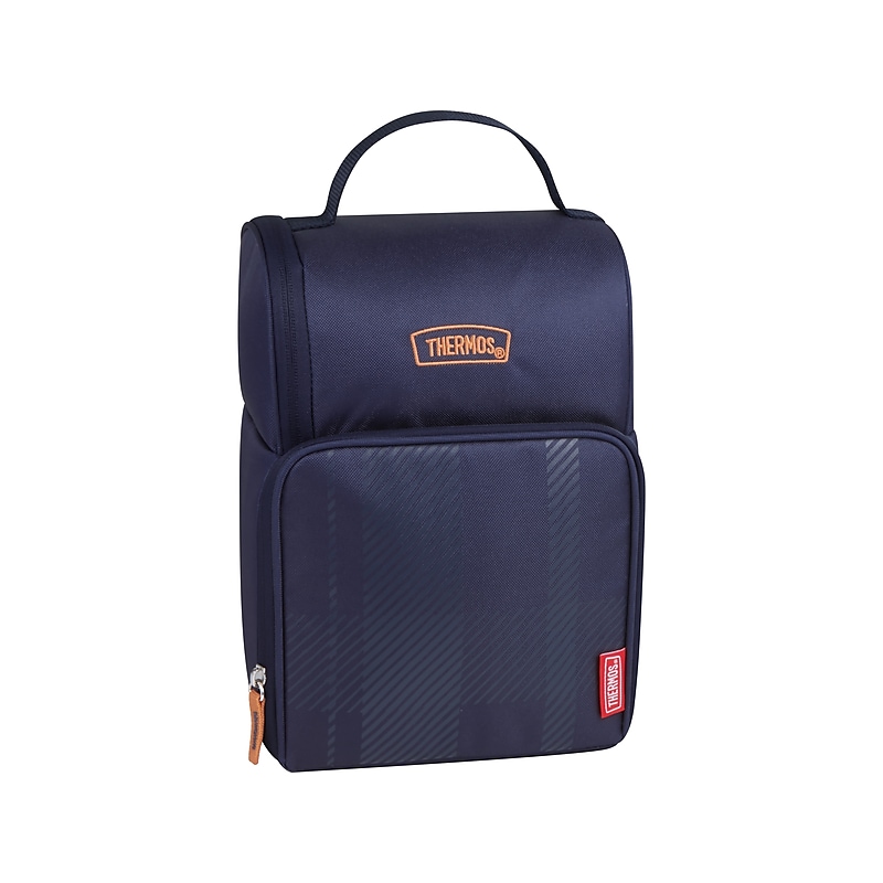 Thermos Dual-Compartment Lunch Kit, Charcoal/Blue (C42101004ST) image 1