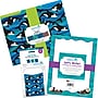 Barker Creek Sea & Sky File Folders, Computer Paper and Library Pockets, 1/3-Cut Tab, Letter Size, Multicolor, 92/Set (4099)~#|#~sp115349972_sc7