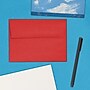 JAM Paper A6 Colored Invitation Envelopes, 4.75 x 6.5, Red Recycled, Bulk 250/Box (67503H)~#|#~sp115351621_sc7