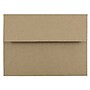 JAM Paper Kraft A6 Invitation Envelopes, 4.75 x 6.5, Brown Kraft Paper Bag, 25/Pack (LEKR650)~#|#~sp115352002_sc7