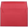 JAM Paper A9 Colored Invitation Envelopes, 5.75 x 8.75, Red Recycled, Bulk 250/Box (14257H)~#|#~sp115352031_sc7