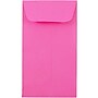 JAM Paper #5.5 Coin Business Colored Envelopes, 3.125 x 5.5, Ultra Fuchsia Pink, 100/Pack (356730545B)~#|#~sp115352067_sc7