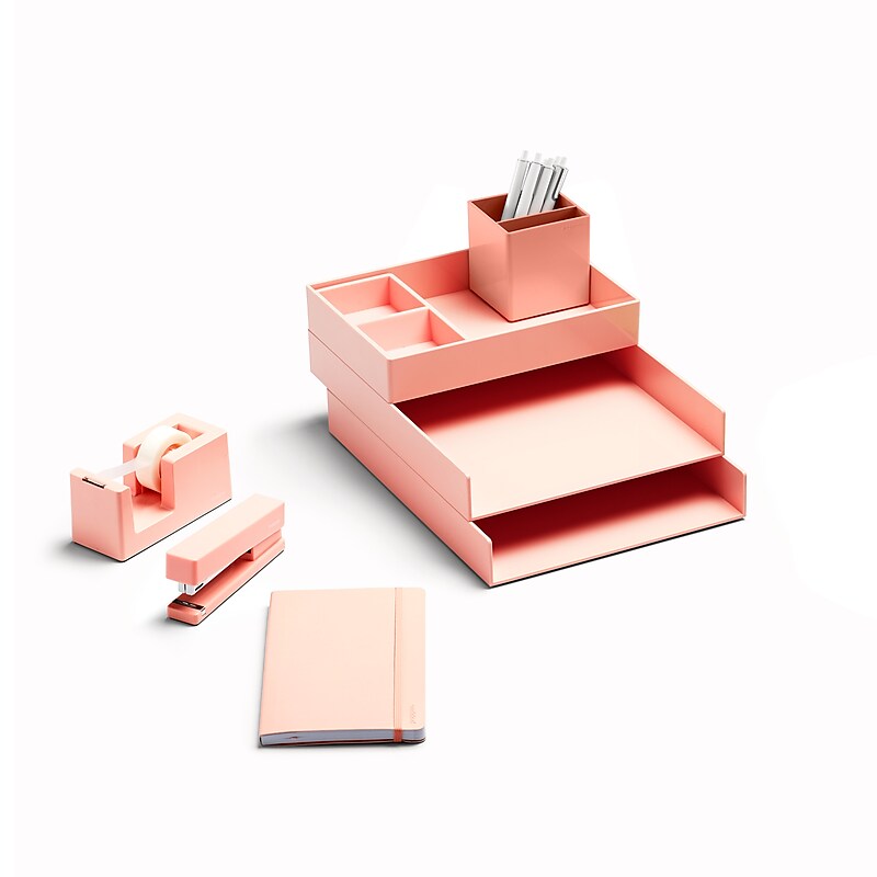 Poppin Dream Desk Silicone Set, Blush (104675) image 1