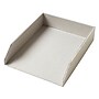 Martha Stewart Stackable Linen Letter Tray, Gray (MS103F)~#|#~sp115591863_sc7