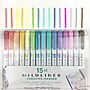 Zebra Mildliner Twin Tip Highlighters, Bullet/Chisel Tip, Assorted, 15/Pack (78115)~#|#~sp115832914_sc7