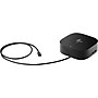 HP G2 4.8" x 4.8" Universal Docking Station for USB-A, USB-C, and Thunderbolt-enabled Laptops, Black (5TW13AA#ABA)~#|#~sp115834348_sc7
