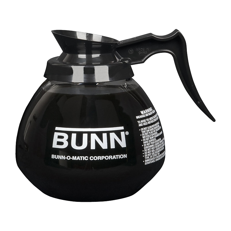 Bunn Glass Decanter, Black (42400.0101) image 1
