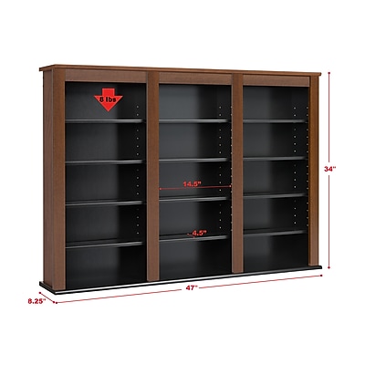 Prepac Triple Width Wall Storage Cabinet - Thumbnail 5
