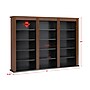 Prepac™ Triple Wall Mounted Storage, Cherry and Black~#|#~sp115837397_sc7