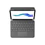 Logitech Folio Touch Woven Fabric Case for 11" iPad Pro, Graphite (920-009743)~#|#~sp116083284_sc7
