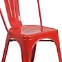 Flash Furniture Perry Contemporary Metal Dining Chair, Red (CH31230RED)~#|#~sp116164221_sc7